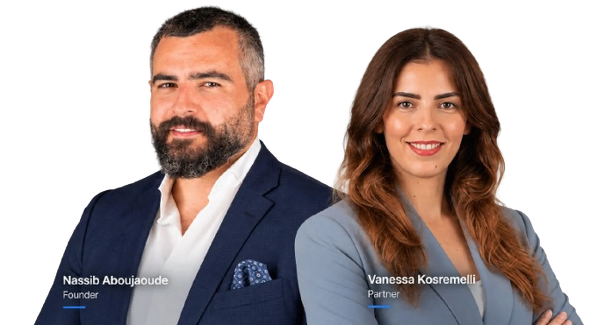 Nassib Aboujaoude, Founder, and Vanessa Kosremelli, Partner